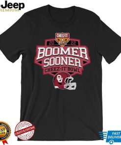 Oklahoma 2022 Cheez it Bowl Helmet Shirt