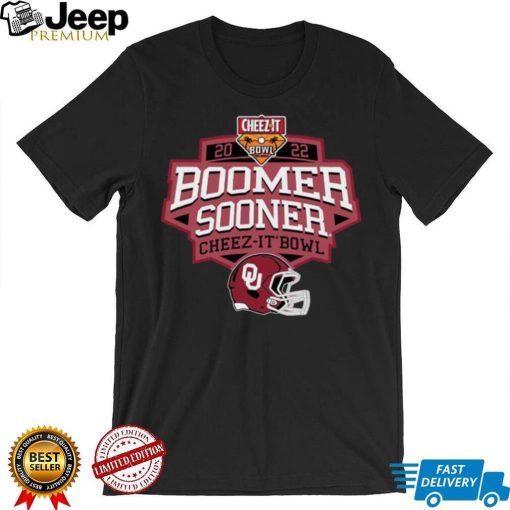 Oklahoma 2022 Cheez it Bowl Helmet Shirt