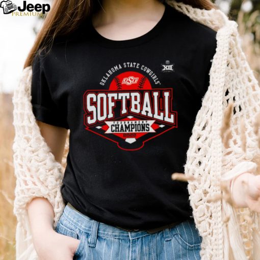 Oklahoma State Cowgirls 2022 Big 12 Softball Conference Tournament Champions T Shirt