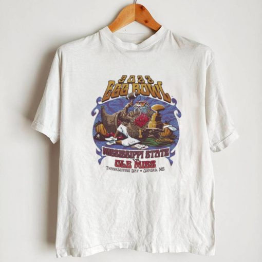 Ole Miss Rebels Vs. Mississippi State Bulldogs 2022 EGG Bowl Thanksgiving Day shirt