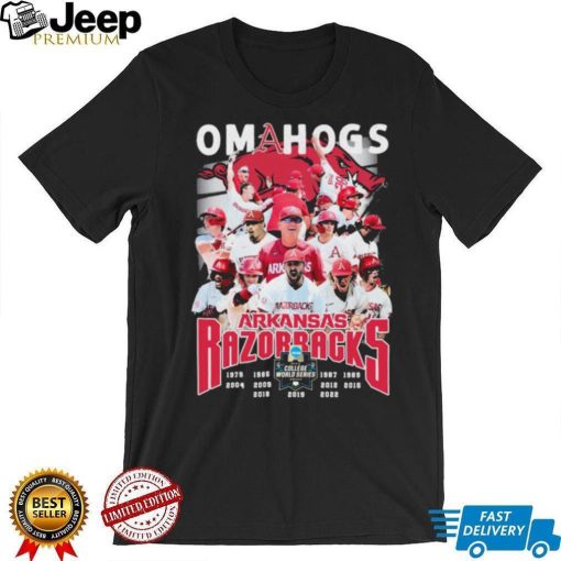 Omahogs Arkansas Razorbacks College World Series Shirt