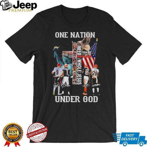 One Nation Under God Cincinnati Bengals 2022 Shirt