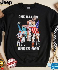 One Nation Under God Cincinnati Bengals 2022 Signature Shirt