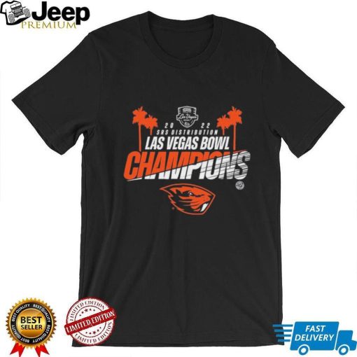 Oregon State Beavers SRS Distribution Las Vegas Bowl 2022 Champions Shirt