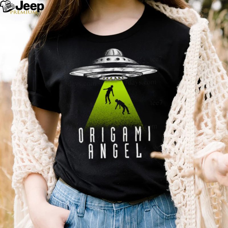 Origami angel UFOs t shirt