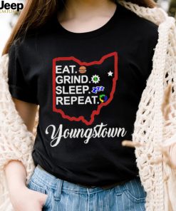 Original eat grind sleep repeat youngstown tim ryan tim ryan shirt