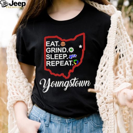 Original eat grind sleep repeat youngstown tim ryan tim ryan shirt