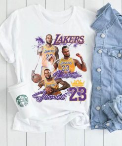 Lebron James T shirt, 23 Lakers Shirt, Los Angeles Lakers Shirt, NBA Team Lakers T Shirt