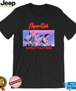 Paper girls world tour 1988 shirt