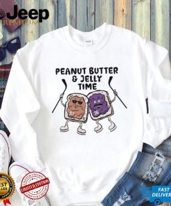 Peanut butter and jelly time hockey lodge merch t shirt