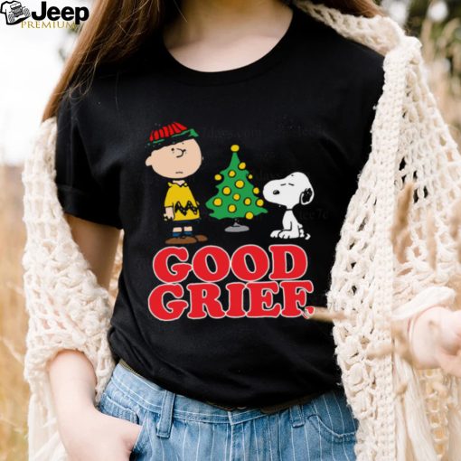 Peanuts good grief Charlie brown holiday shirt