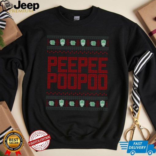 Peepeepoopoo tacky Ugly Christmas sweater t shirt