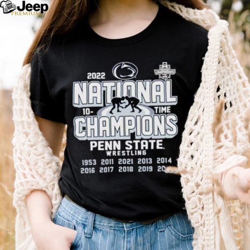 Penn State Wrestling 2022 NCAA Wrestling Champions shirt