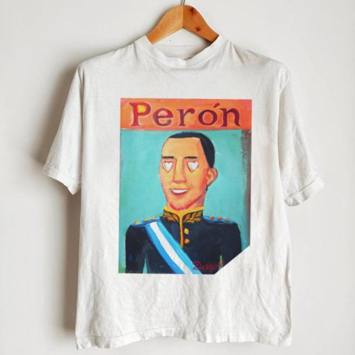 Peron and hearts paint shirt