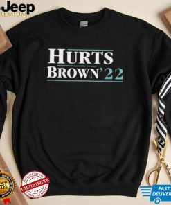 Philadelphia Eagles Hurts Brown 22 Shirt