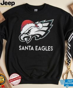 Philadelphia Eagles Santa Eagles NFL Logo Christmas Shirt