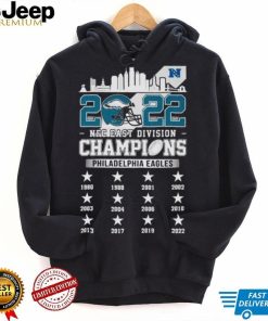 Philadelphia Eagles Skyline 2022 NFC East Division Champions Shirt