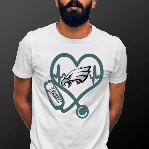 Philadelphia Eagles nurse heartbeat shirt