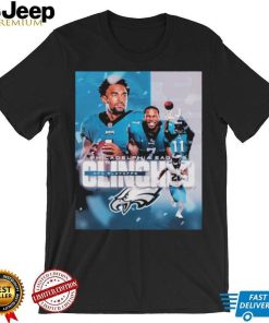 Philadelphia eagles 2022 clinched playoffs team T shirt