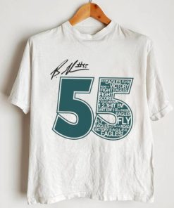 Philadelphia eagles radiothon 55 signature t shirt