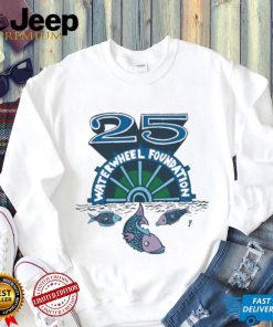 Phish 25th Anniversary WaterWheel Foundation shirt