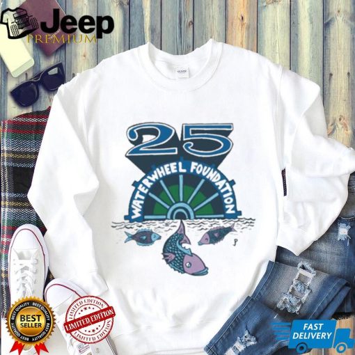 Phish 25th Anniversary WaterWheel Foundation shirt