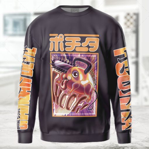 Pochita Chainsaw Man Streetwear Sweatshirt