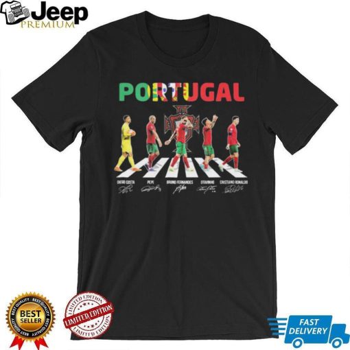 Portugal Diego Costa Pepe Bruno Fernandes Otavio Cristiano Cristiano Ronaldo Signature Shirt