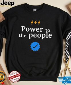 Power to the people – Twitter quotes T Shirt