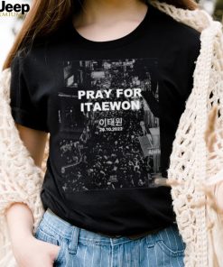 Pray for Itaewon Halloween Festival Korea 29.10.22 remember shirt