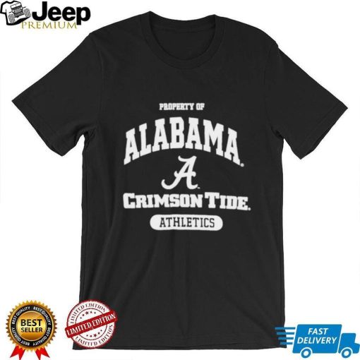 Property of Alabama Crimson Tide athletics T Shirt