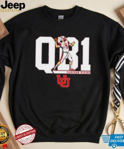 QB1 Cameron Rising Utah Utes Football Shirt