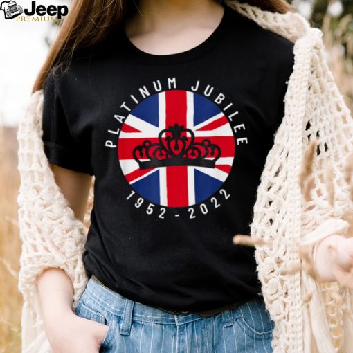Queen Platinum Jubilee British Flag 70 Year Celebration T Shirt