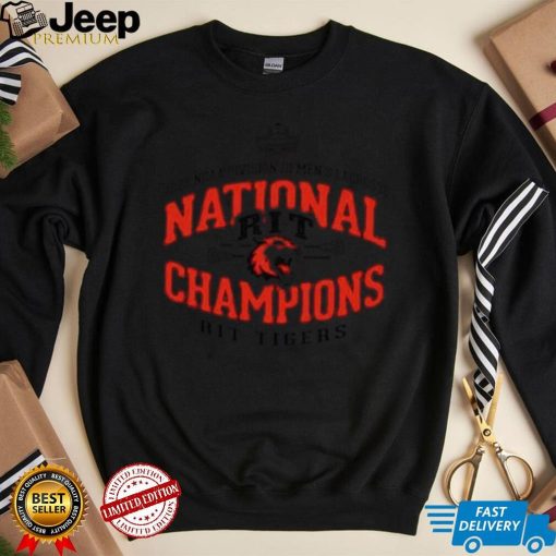 RIT Tigers NCAA Division III Men’s Lacrosse National Champions 2022 Shirt