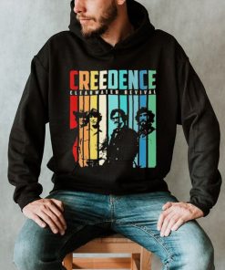 Rainbow Design Creedence Clearwater Revivals Shirt