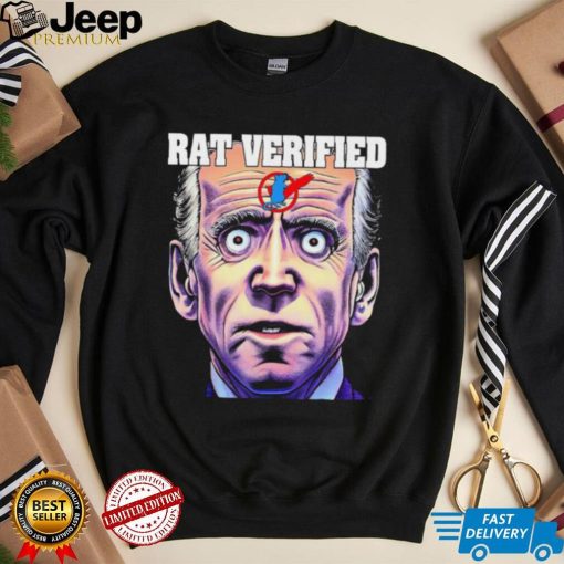 Rat Verified Anti Joe Biden Shirt