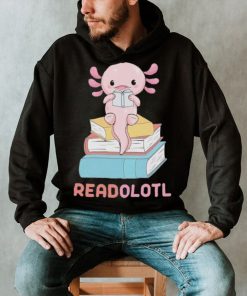 Readdolotl Axolotl red book cute shirt