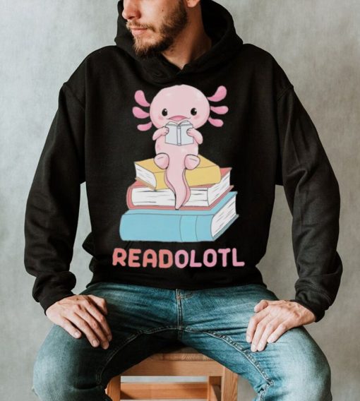 Readdolotl Axolotl red book cute shirt