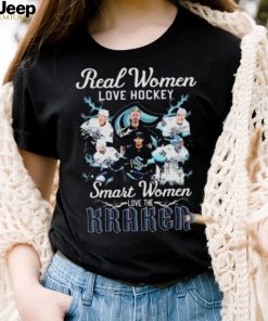 Real women love baseball smart women love the Seattle Kraken signatures 2022 shirt