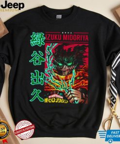 Red Esign My Hero Academia Izuku Midoriya Unisex T Shirt