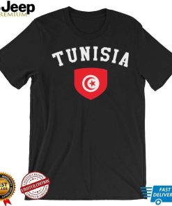 Red Logo Tunisia Supporters Shirt