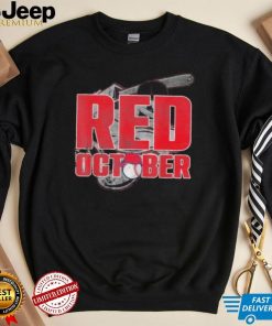 Red October Philly Philadelphia Baseball Shirt