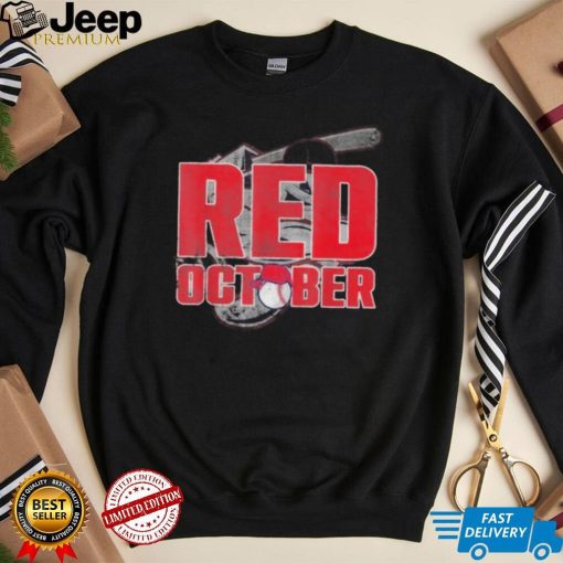 Red October Philly Philadelphia Baseball Shirt