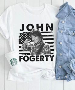 Retro American Flag John Fogerty Music Gift Shirt