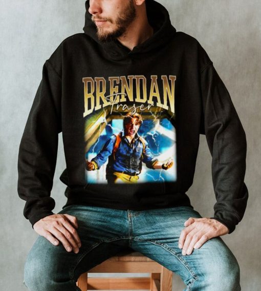 Retro Brendan Fraser The Legend Portrait Unisex Sweatshirt