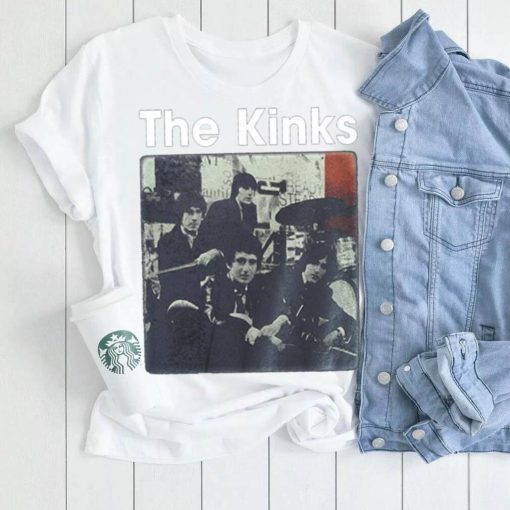 Retro Funny Art Rock Band Members The Kinks Band shirt