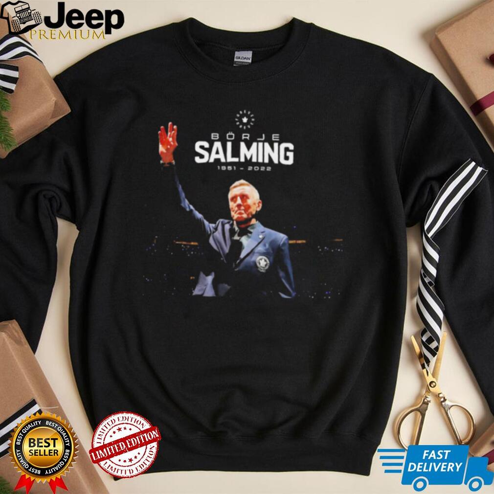 Rip Borje Salming 1951–2022 Shirt