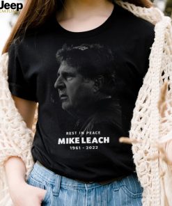 Rip mike leach 1961 2022 thank you for the memories vintage shirt