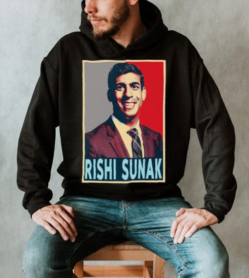 Rishi Sunak Vintage Portrait Prime Minister Unisex T Shirt