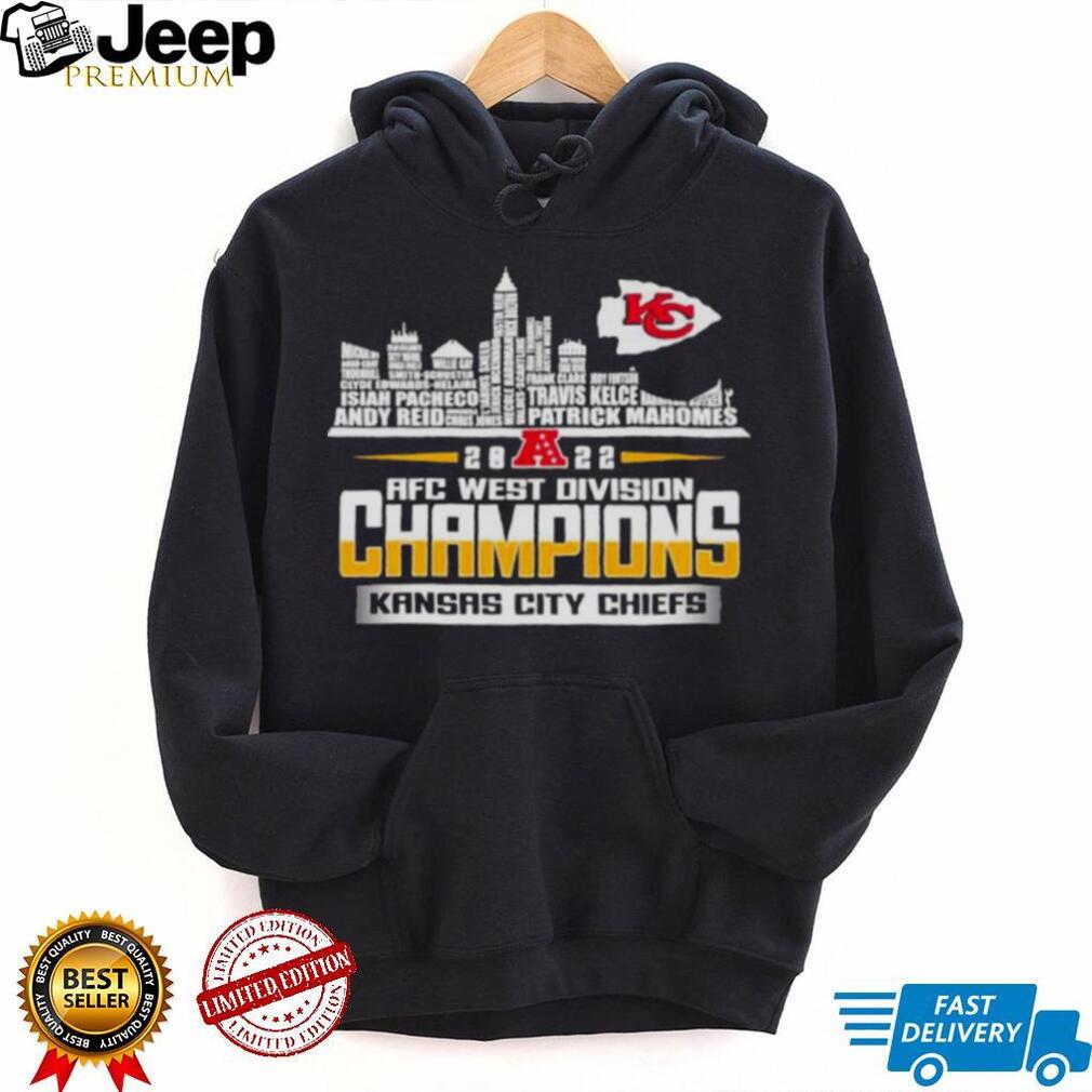 Kansas City Chiefs Player Name Skyline Afc West Division Champions